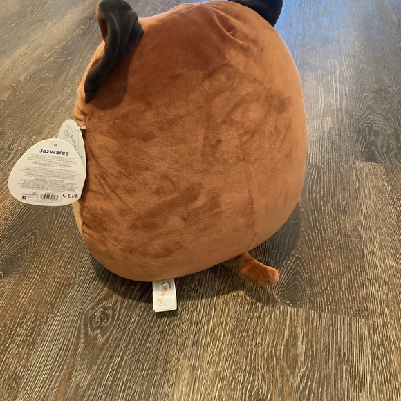 NWT RARE 12 inch Squishmallows German Shepherd Brown and Tan Plush - Picture 4 of 8